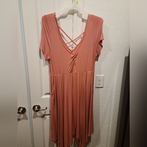 Torrid handkerchief dress w/ pockets